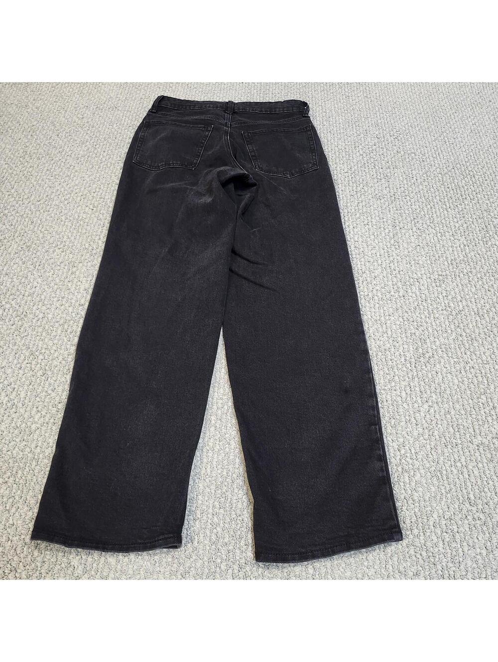 Old Navy High-Rise O.G. Loose Black Jeans Size 6 - Picture 6 of 12